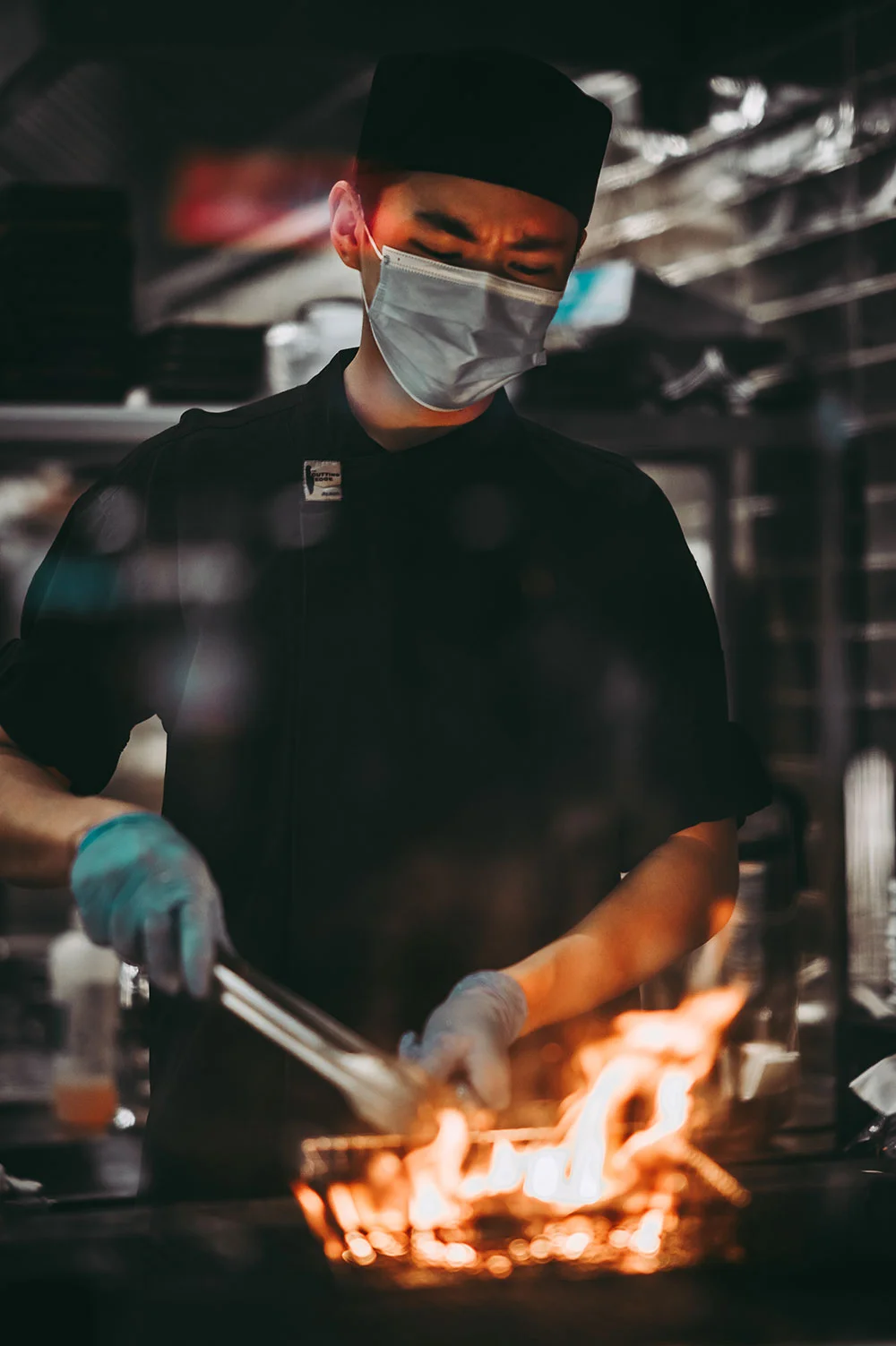 Chef in Japanese Restaurant 