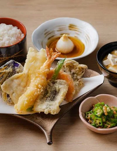 Anago Seafood Tempura Set
