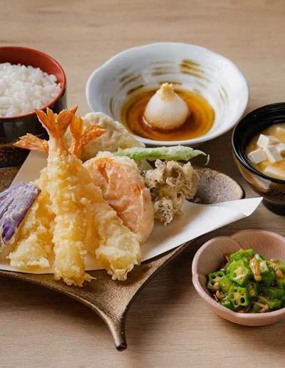 Prawn Vegetable Tempura Set