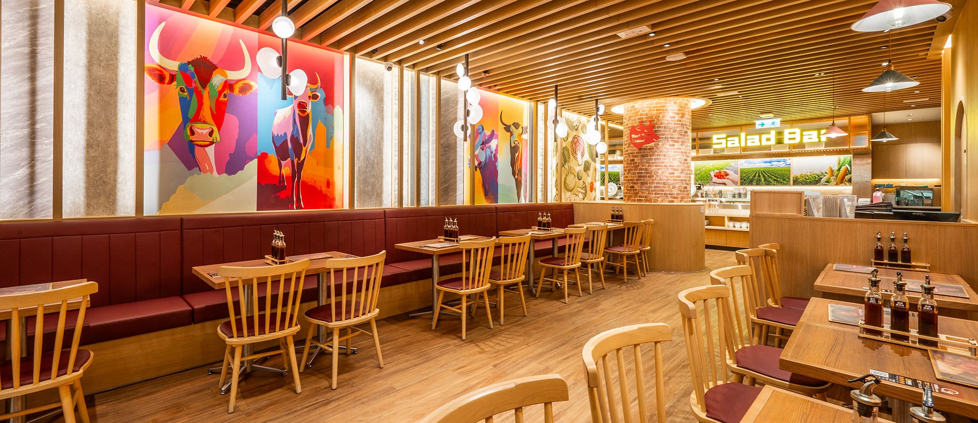 Bari Bari Steak Restaurant Interior